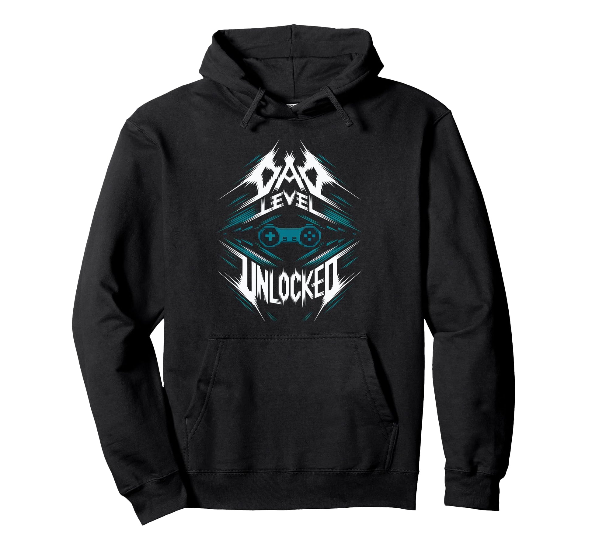 Dad Level Unlocked New Daddy Father Hoodie - Unique Graphic Unisex - T-Shirt, Sweatshirt, Hoodie