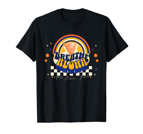 Aloha Shaka Breathe Aloha Kekahi I T-Shirt - Fun Novelty Design Men Women - T-Shirt, Sweatshirt, Hoodie