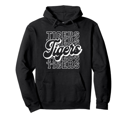 Tigers Sports Mascot Tigers Team Football Hoodie - Trendy Graphic Unisex - T-Shirt, Sweatshirt, Hoodie