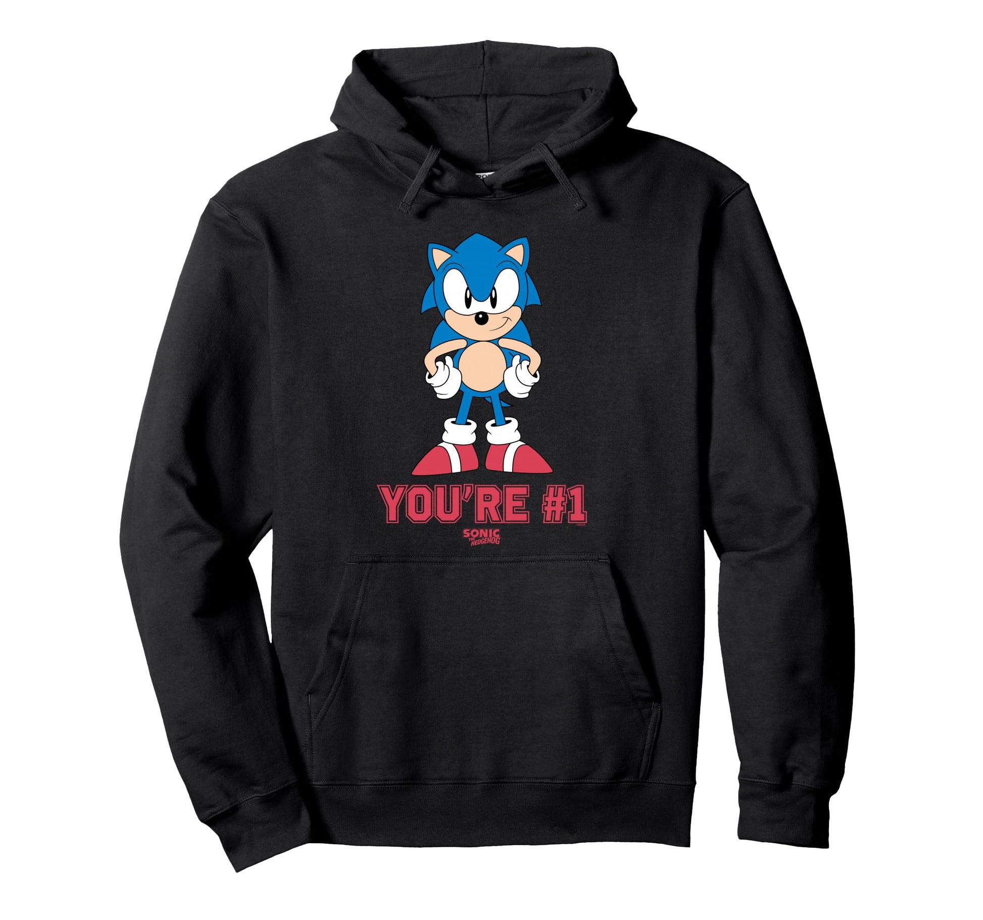 Sonic Hedgehog Fathers Day Youre 1 Dad Sonic Hoodie - Graphic Print Unisex - T-Shirt, Sweatshirt, Hoodie