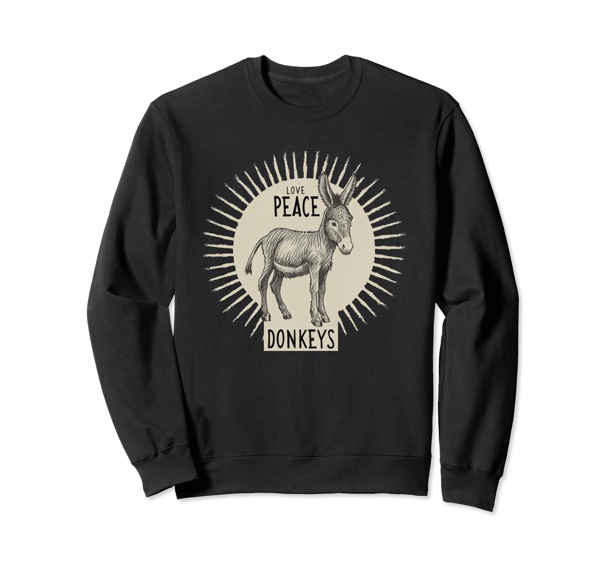 Foals Donkey Costume Love Sweatshirt - Casual Everyday Wear for Adults - T-Shirt, Sweatshirt, Hoodie