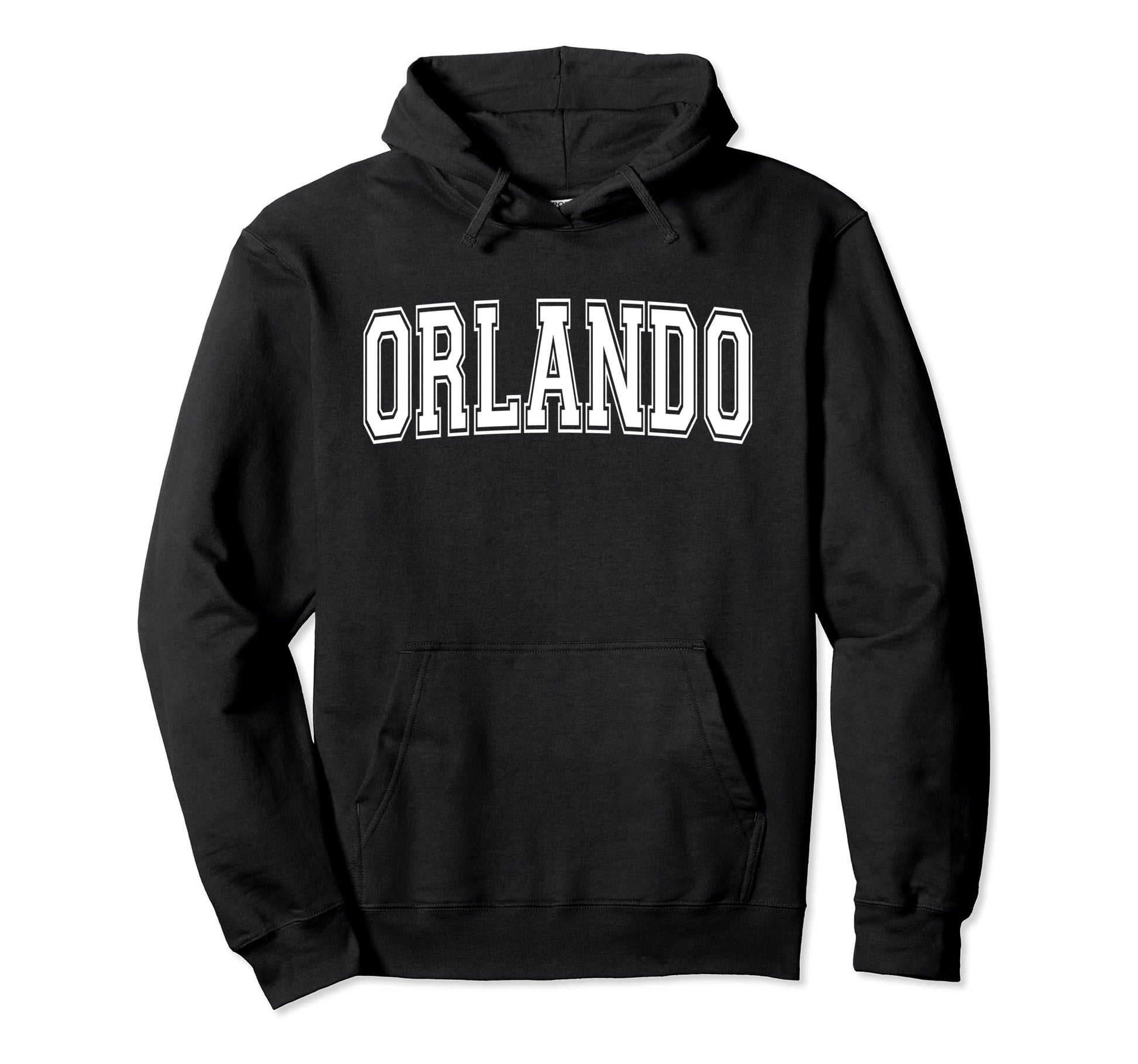 Orlando Fl Florida Usa Sports Varsity Hoodie - Casual Everyday Wear Unisex - T-Shirt, Sweatshirt, Hoodie