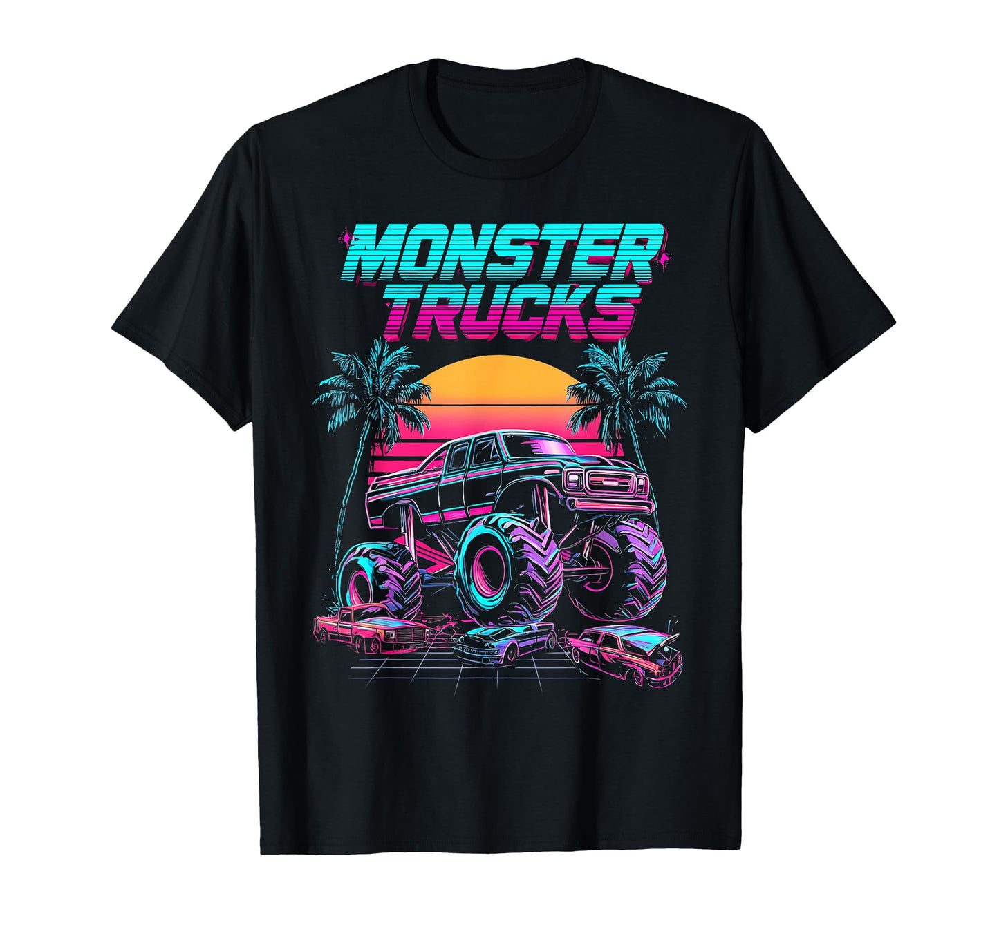 Monster Truck 4 Wheeler T-Shirt - Casual Everyday Wear for Adults - T-Shirt, Sweatshirt, Hoodie