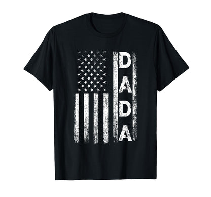 Dada American Flag Patriotic 4Th July T-Shirt - Minimalist Print Men Women - T-Shirt, Sweatshirt, Hoodie