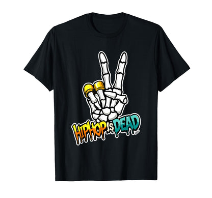 Hip Hop Skeleton Hand Street Art T-Shirt - Graphic Print Unisex - T-Shirt, Sweatshirt, Hoodie