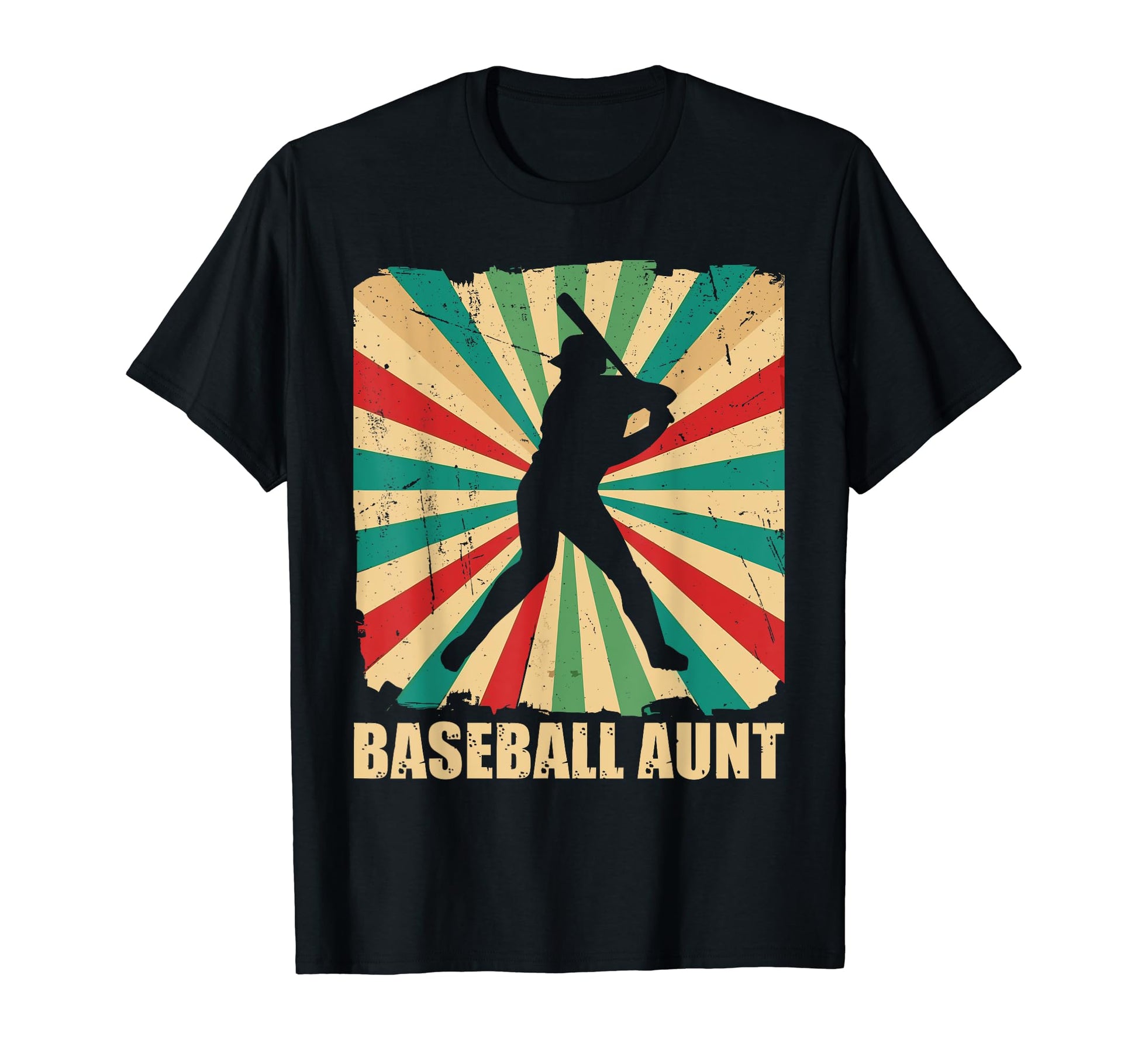 Baseball Aunt Proud Auntie Baseball T-Shirt - Custom Art Print for Adults - T-Shirt, Sweatshirt, Hoodie
