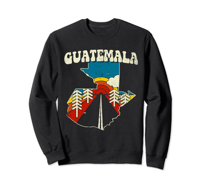 Guatemala Guatemalan Country Rainbow Sweatshirt - Streetwear Style Unisex - T-Shirt, Sweatshirt, Hoodie