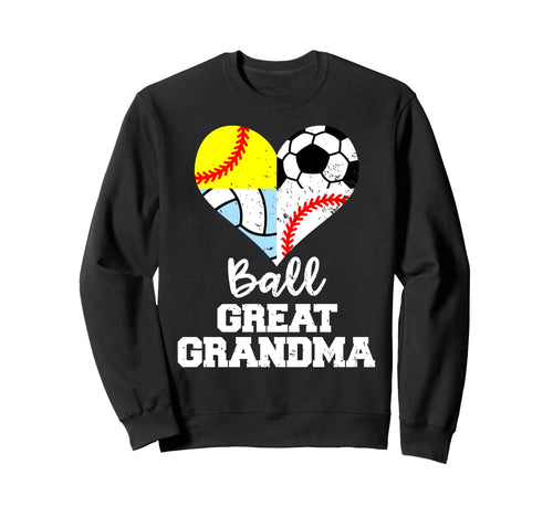 Ball Great Grandma Soccer Sweatshirt - Aesthetic Graphic Men Women - T-Shirt, Sweatshirt, Hoodie
