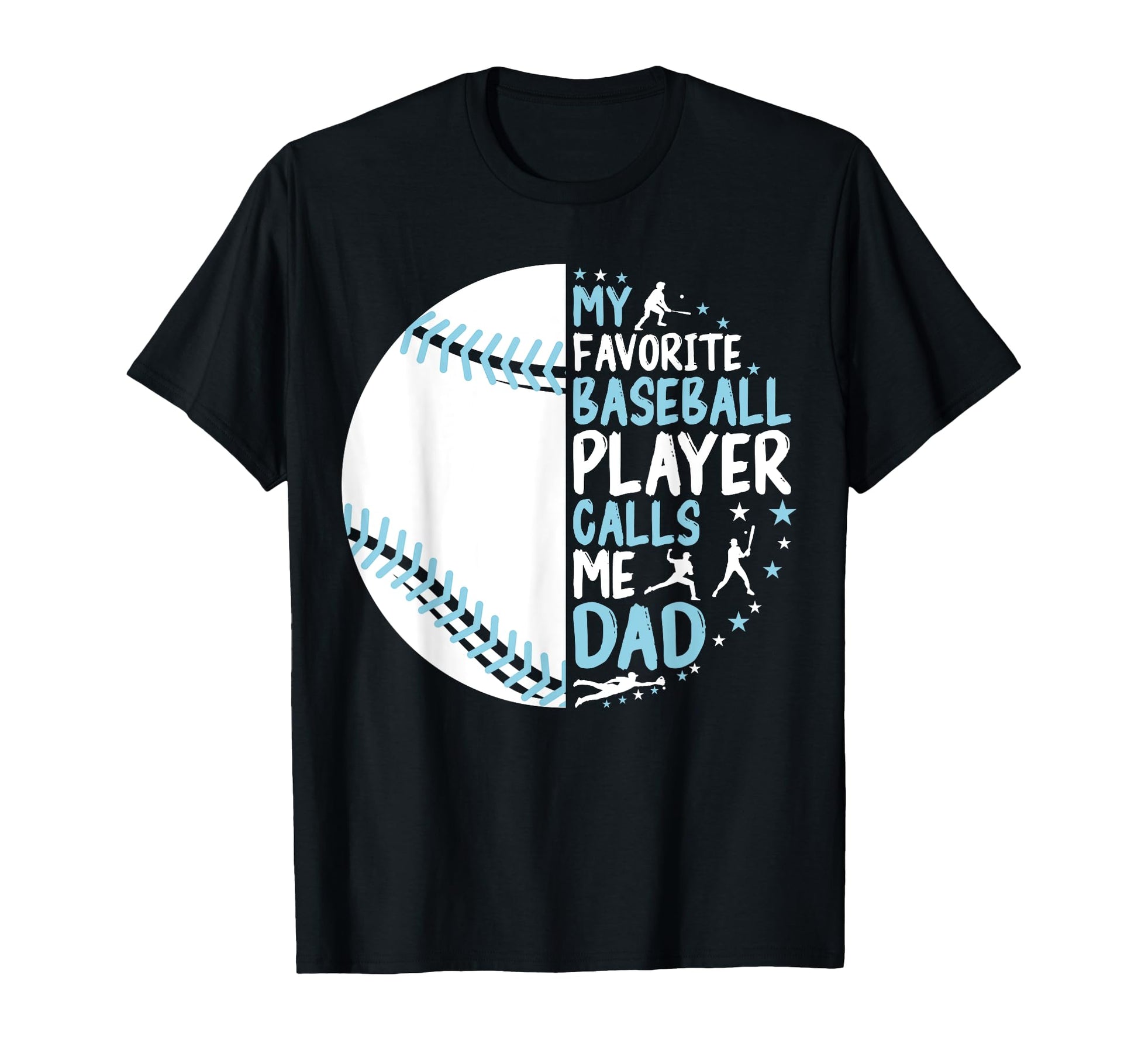 Baseball Parent My Favorite Baseball T-Shirt - Minimalist Print for Adults - T-Shirt, Sweatshirt, Hoodie
