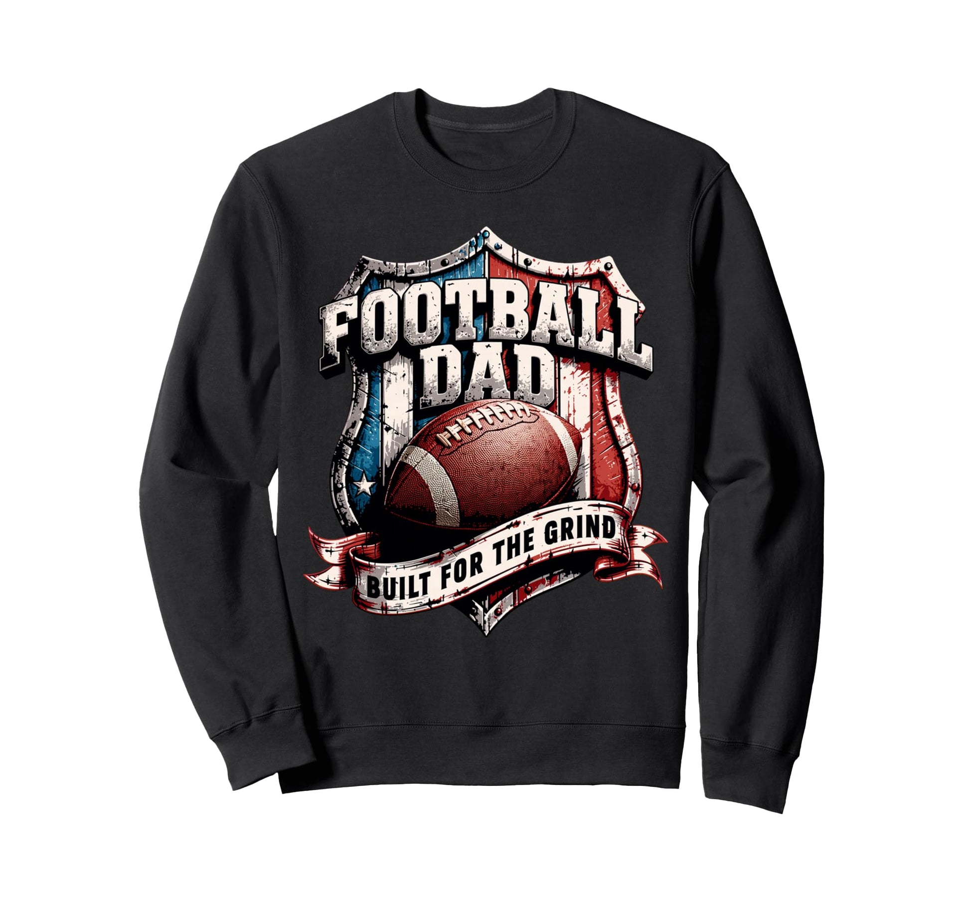 Patriotic American Football Football Sweatshirt - Novelty Apparel Unisex - T-Shirt, Sweatshirt, Hoodie