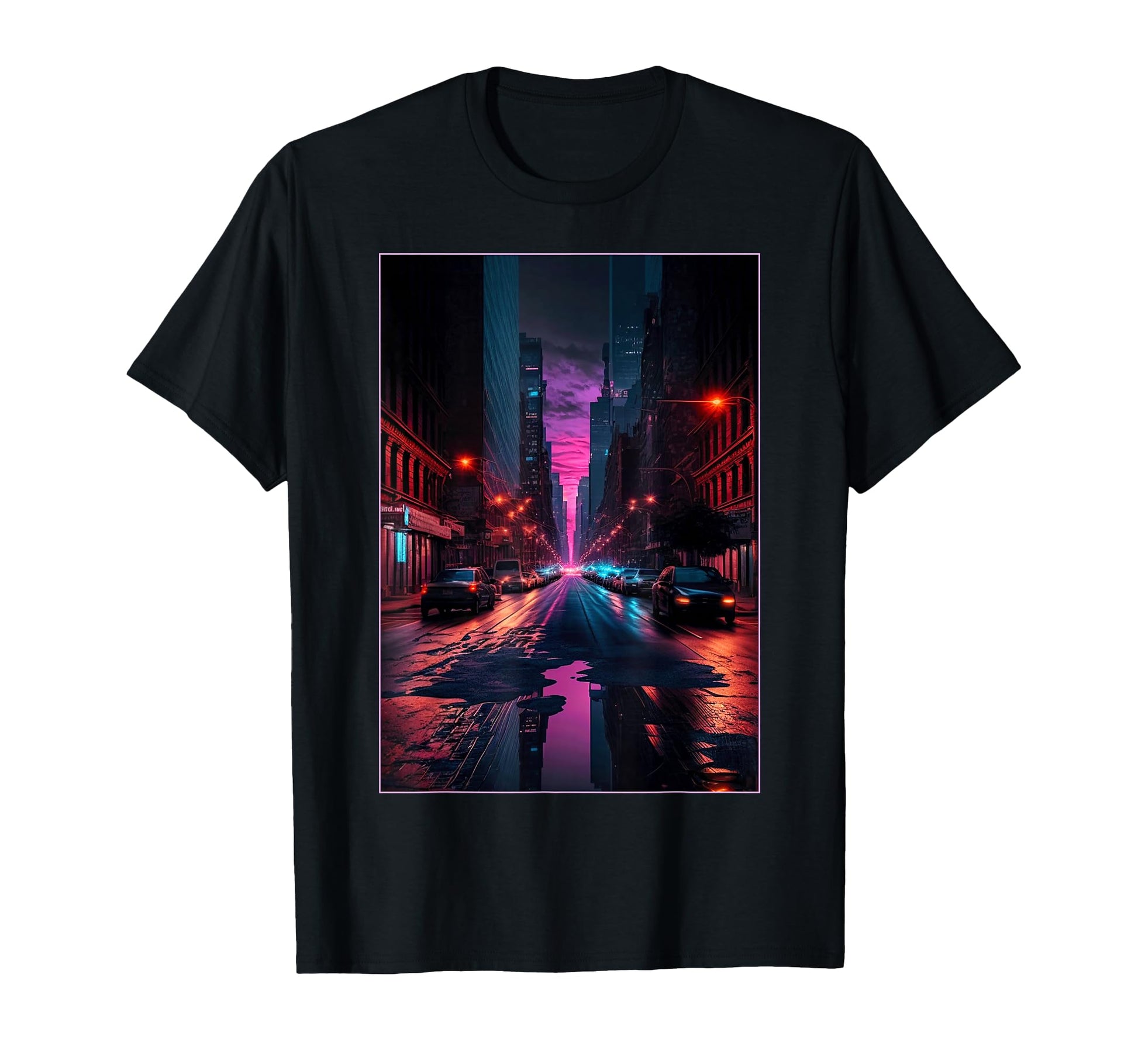 New York Vaporwave Aesthetic New York Nyc T-Shirt - Graphic Print Men Women - T-Shirt, Sweatshirt, Hoodie