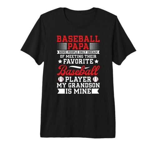 Mens Favorite Baseball Player Papa T-Shirt - Trendy Graphic Unisex - T-Shirt, Sweatshirt, Hoodie