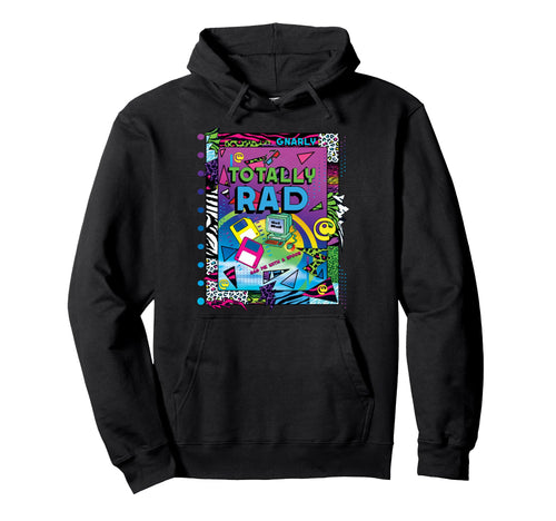 80S Pop Culture Totally Rad Vaporwave Hoodie - Unique Graphic for Adults - T-Shirt, Sweatshirt, Hoodie