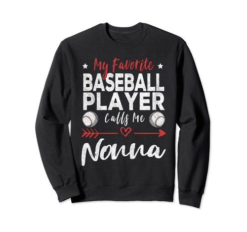 My Favorite Baseball Player Calls Sweatshirt - Aesthetic Graphic Men Women - T-Shirt, Sweatshirt, Hoodie