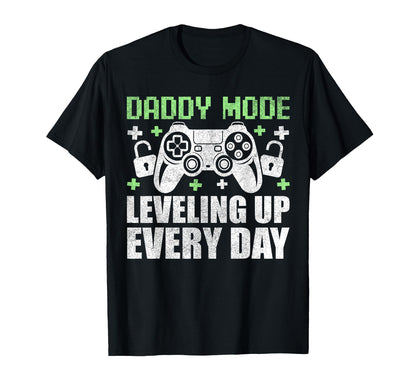 Gamer Dad Fathers Day Daddy T-Shirt - Aesthetic Graphic for Adults - T-Shirt, Sweatshirt, Hoodie