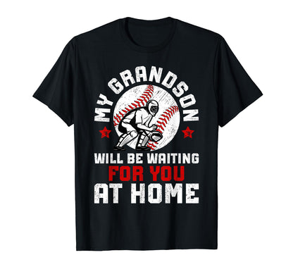 Home Baseball Catcher Nana T-Shirt - Casual Everyday Wear Men Women - T-Shirt, Sweatshirt, Hoodie