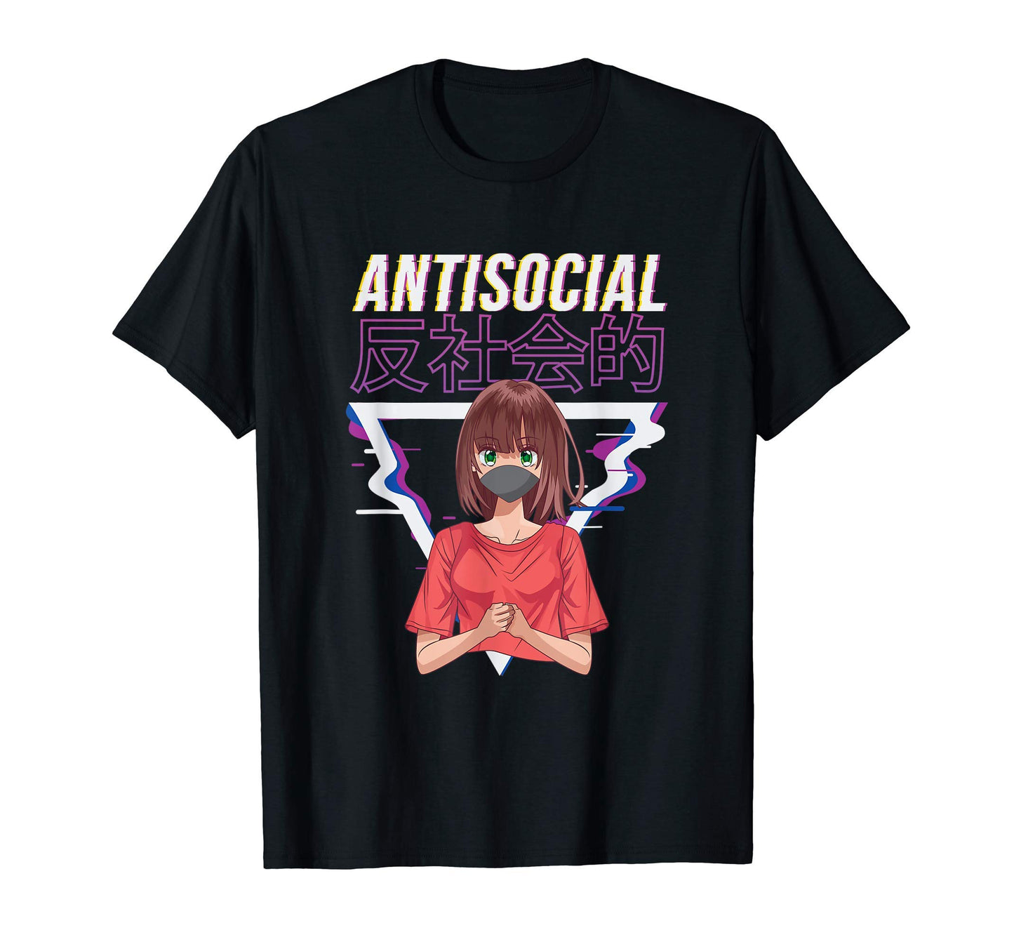 Anime Shirts Vaporwave Aesthetic T-Shirt - Casual Everyday Wear for Adults - T-Shirt, Sweatshirt, Hoodie