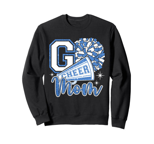 Go Cheer Mom Mama Sport Sweatshirt - Custom Art Print for Adults - T-Shirt, Sweatshirt, Hoodie