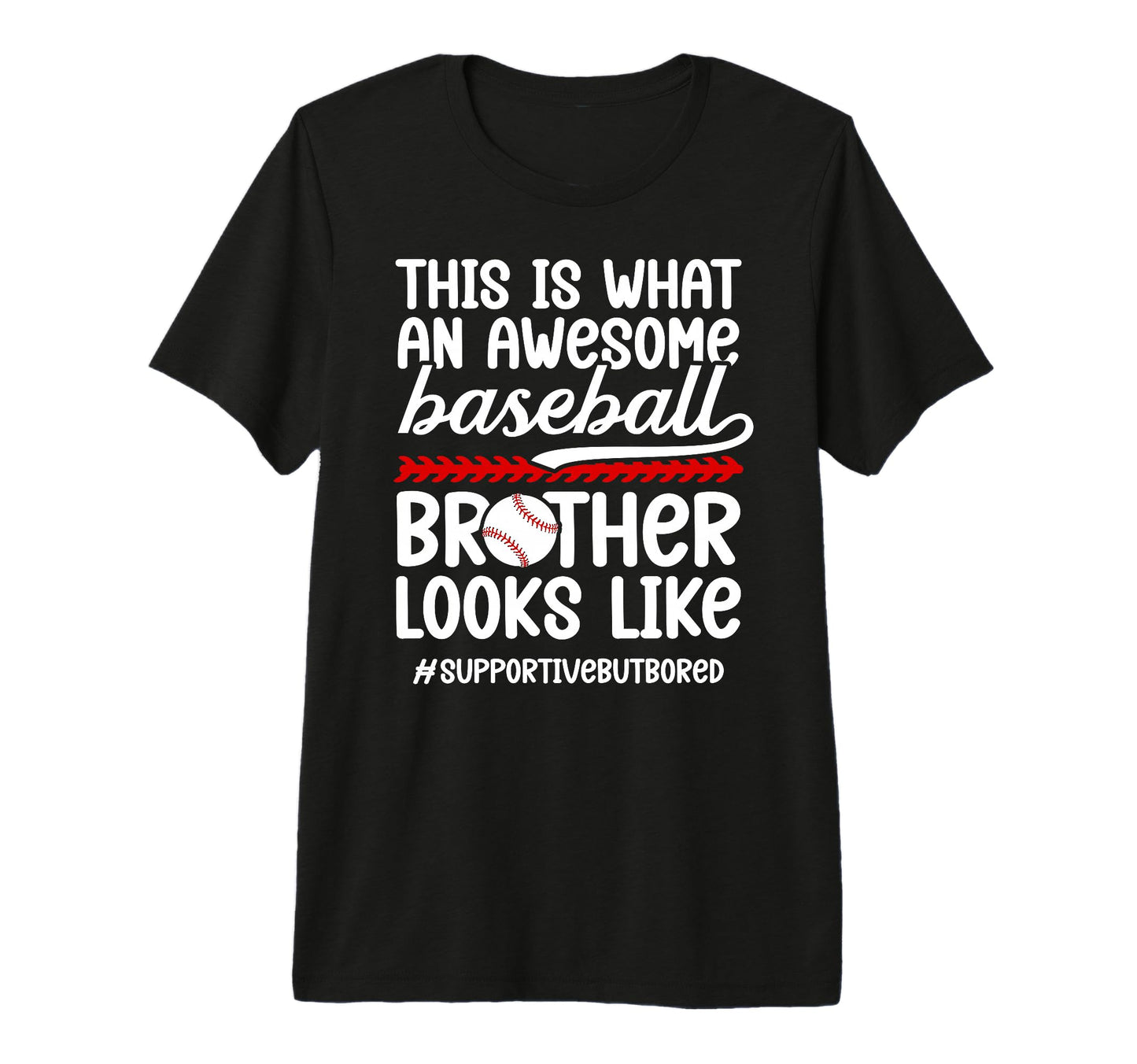 Awesome Baseball Brother Baseball T-Shirt - Streetwear Style Men Women - T-Shirt, Sweatshirt, Hoodie
