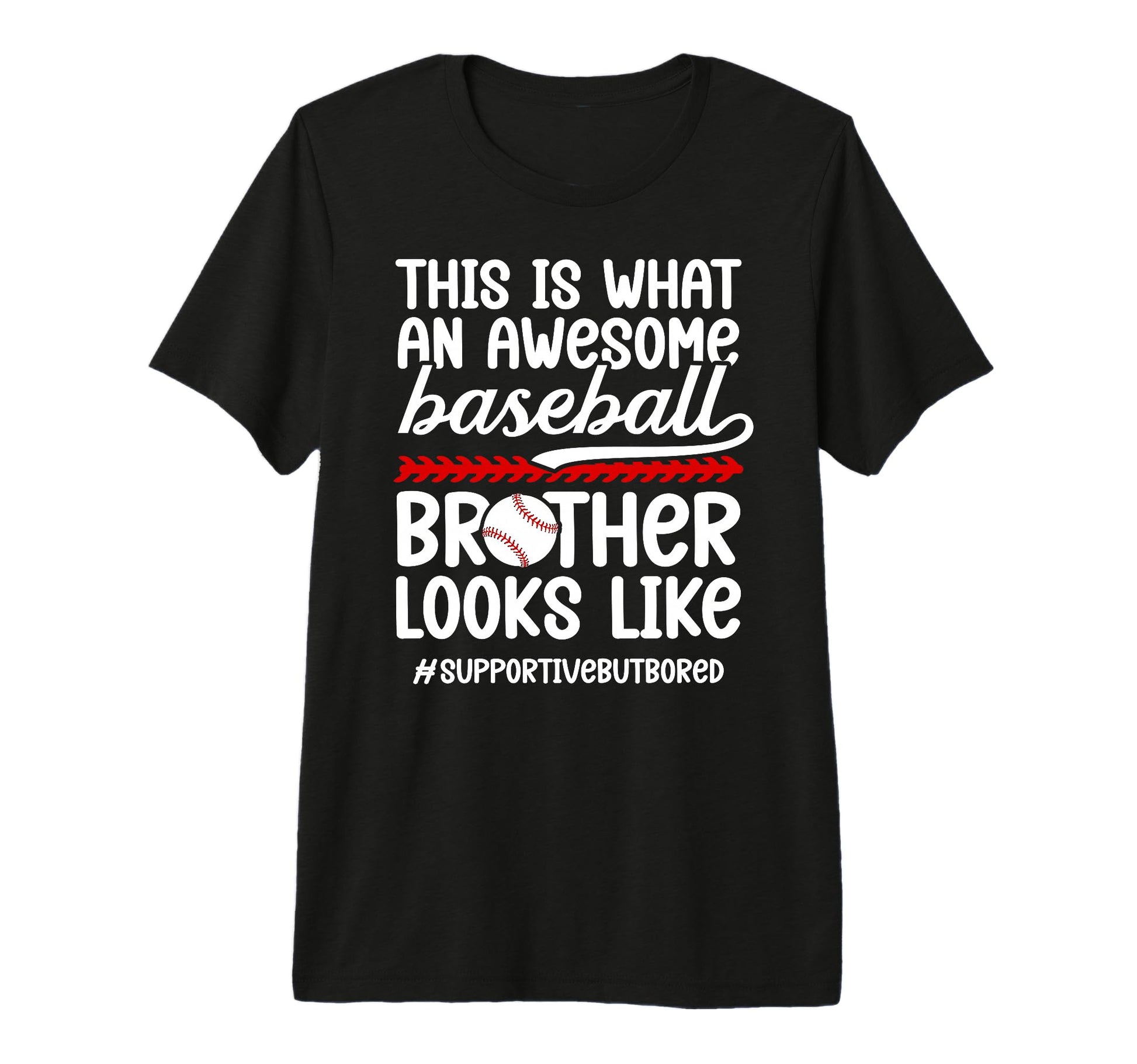 Awesome Baseball Brother Baseball T-Shirt - Streetwear Style Men Women - T-Shirt, Sweatshirt, Hoodie