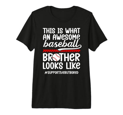 Awesome Baseball Brother Baseball T-Shirt - Streetwear Style Men Women - T-Shirt, Sweatshirt, Hoodie