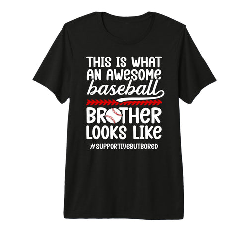 Awesome Baseball Brother Baseball T-Shirt - Streetwear Style Men Women - T-Shirt, Sweatshirt, Hoodie