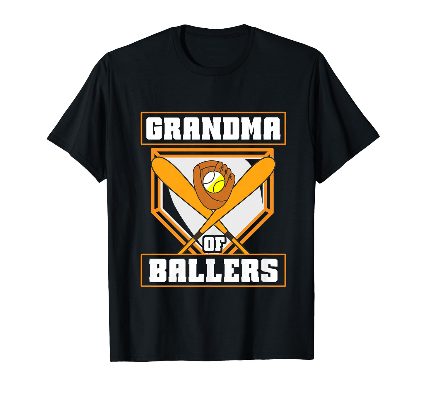 Grandma Ballers Softball Baseball T-Shirt - Novelty Apparel for Adults - T-Shirt, Sweatshirt, Hoodie