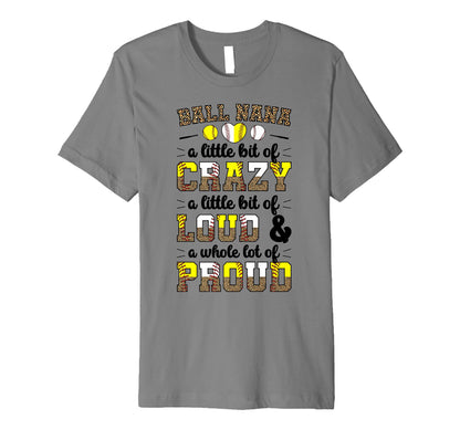Ball Nana Funny Baseball Softball Nana T-Shirt - Novelty Apparel Men Women - T-Shirt, Sweatshirt, Hoodie