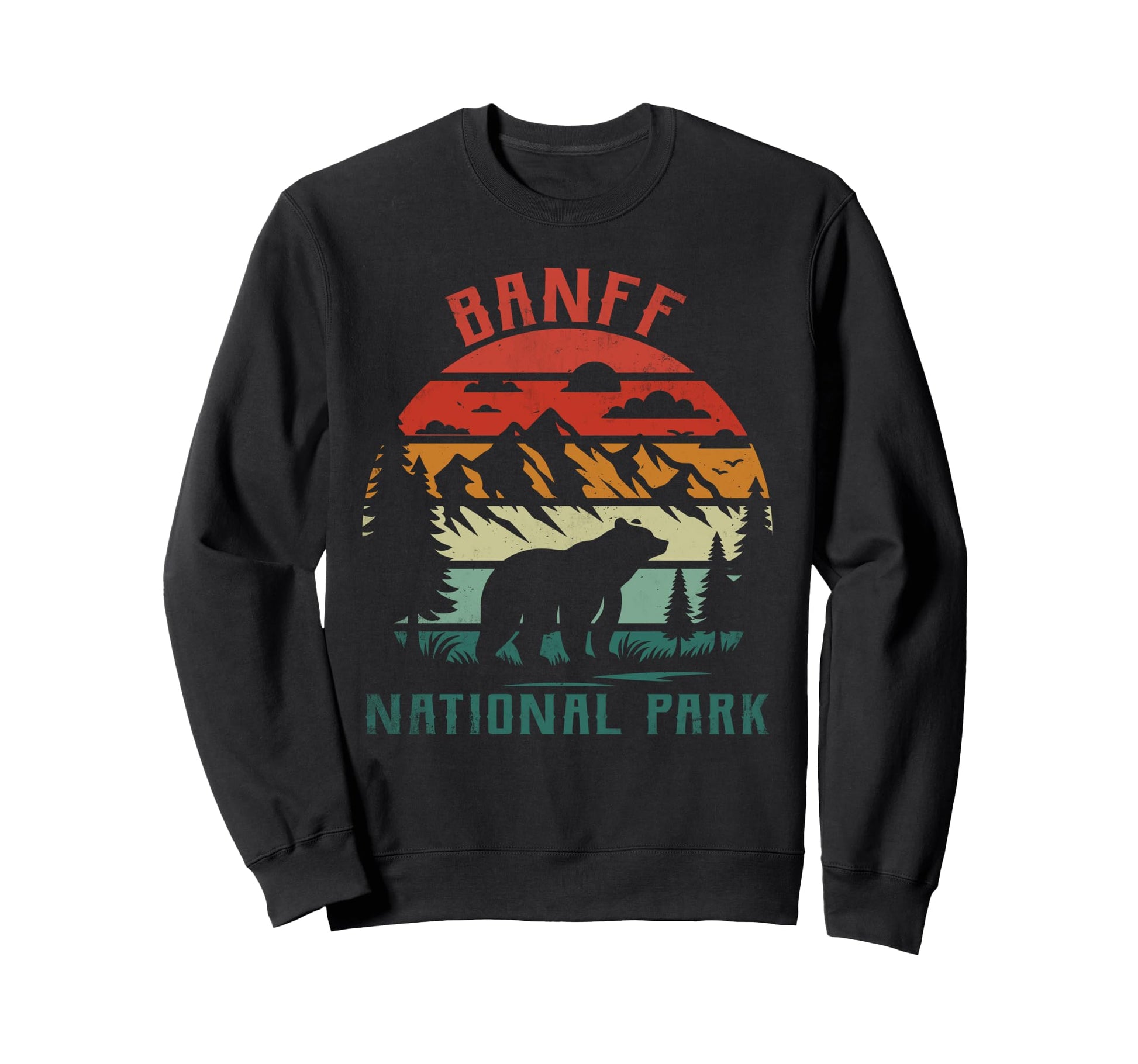 Banff National Park Canada Sweatshirt - Fun Novelty Design Men Women - T-Shirt, Sweatshirt, Hoodie