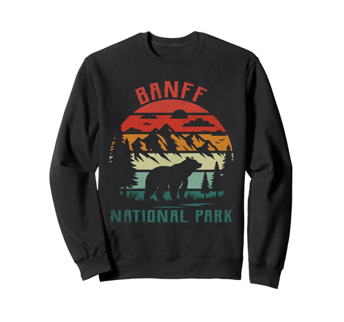 Banff National Park Canada Sweatshirt - Fun Novelty Design Men Women - T-Shirt, Sweatshirt, Hoodie