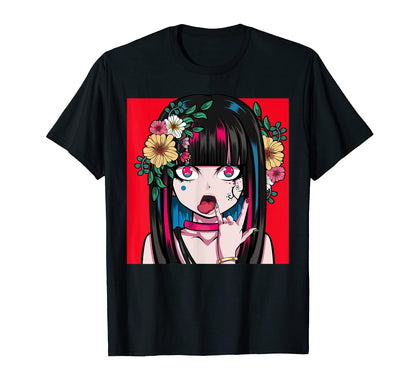 Anime Kawaii Japanese Aesthetic Vaporwave T-Shirt - Novelty Apparel Unisex - T-Shirt, Sweatshirt, Hoodie