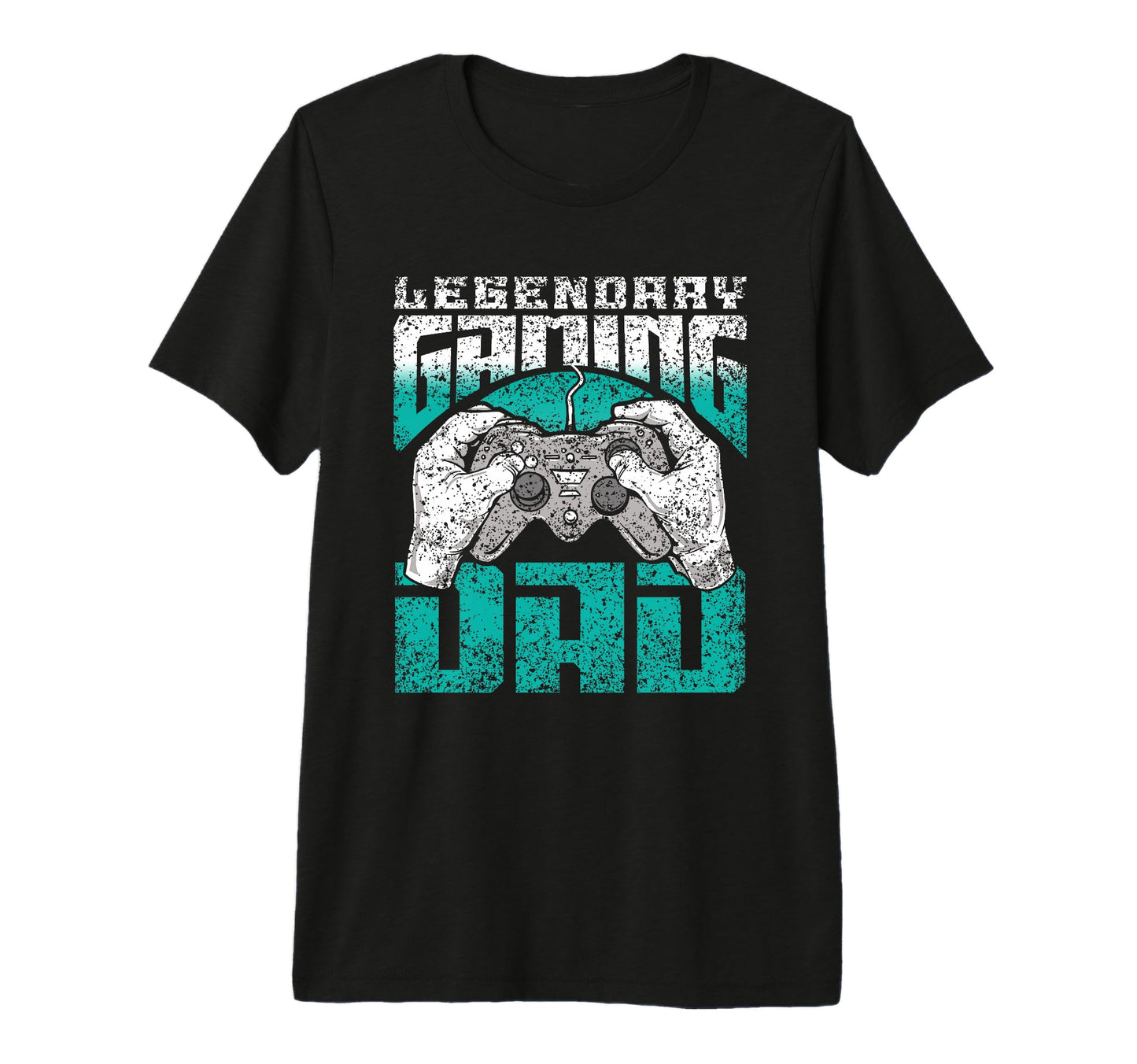 Legendary Gaming Dad Gamer Father Video T-Shirt - Novelty Apparel Unisex - T-Shirt, Sweatshirt, Hoodie