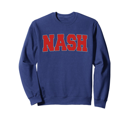 Nash Tx Texas Varsity Usa Sports Sweatshirt - Novelty Apparel for Adults - T-Shirt, Sweatshirt, Hoodie