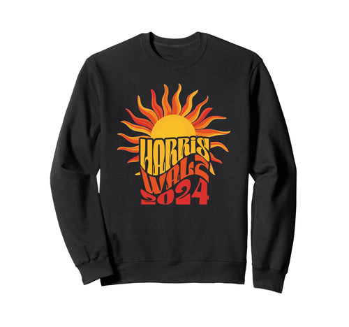 Kamala Harris Doug Walz 2024 Sweatshirt - Unique Graphic for Adults - T-Shirt, Sweatshirt, Hoodie