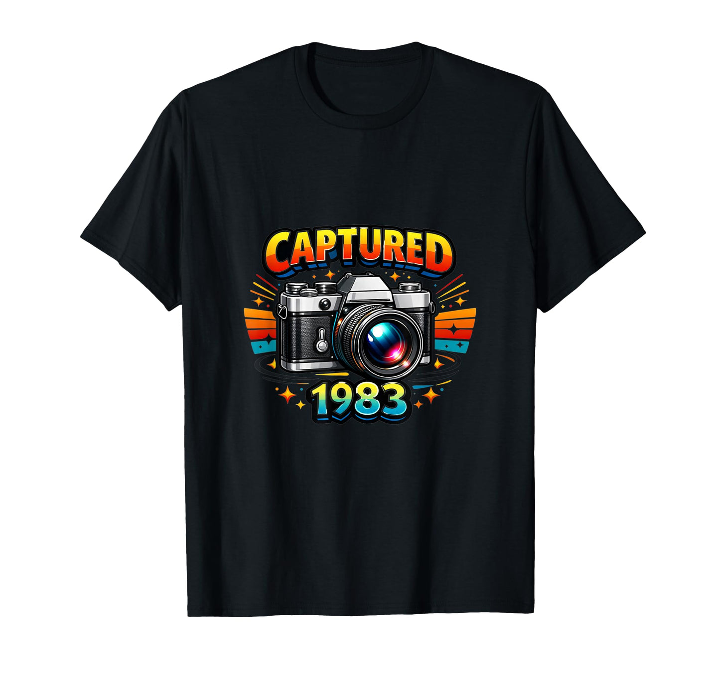 Camera Photography Creative 1983 T-Shirt - Streetwear Style Unisex - T-Shirt, Sweatshirt, Hoodie