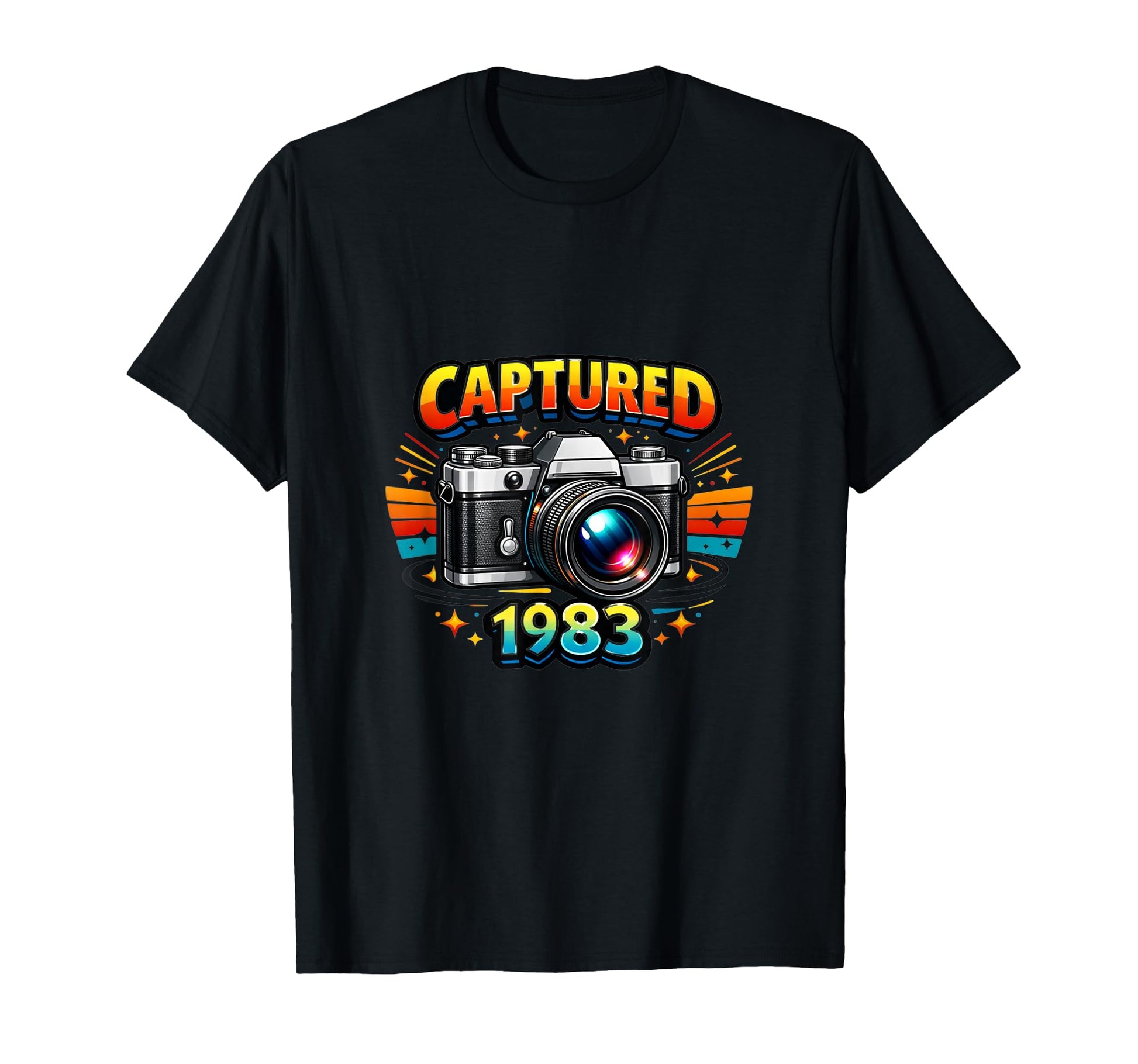 Camera Photography Creative 1983 T-Shirt - Streetwear Style Unisex - T-Shirt, Sweatshirt, Hoodie