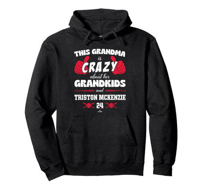 Grandma Crazy Triston Mckenzie Cleveland Hoodie - Graphic Print for Adults - T-Shirt, Sweatshirt, Hoodie