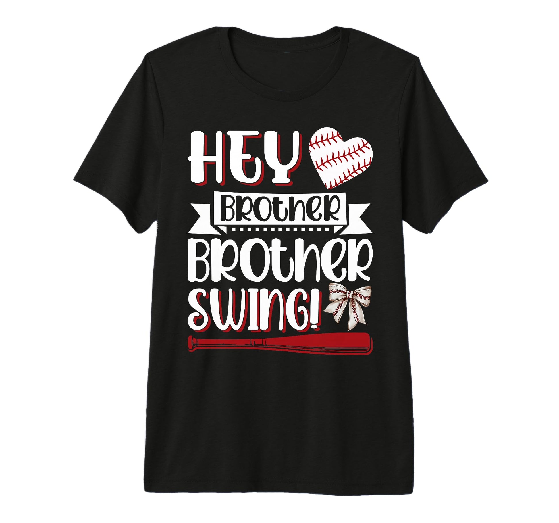Hey Brother Brother Swing Tri Blend T-Shirt - Minimalist Print Men Women - T-Shirt, Sweatshirt, Hoodie