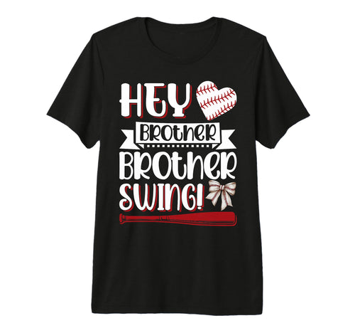Hey Brother Brother Swing Tri Blend T-Shirt - Minimalist Print Men Women - T-Shirt, Sweatshirt, Hoodie