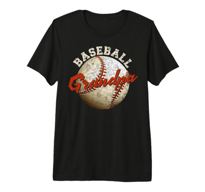Baseball Grandpa Fathers Day Grandfather T-Shirt - Trendy Graphic Unisex - T-Shirt, Sweatshirt, Hoodie