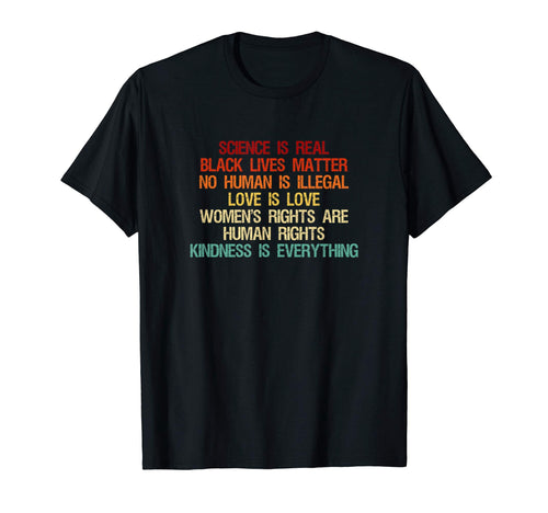 Science Is Real Black Lives Matter Lgbt T-Shirt - Graphic Print for Adults - T-Shirt, Sweatshirt, Hoodie