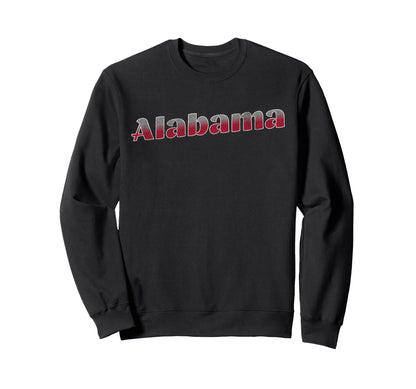 Alabama Varsity Sweatshirt - Graphic Print Unisex - T-Shirt, Sweatshirt, Hoodie