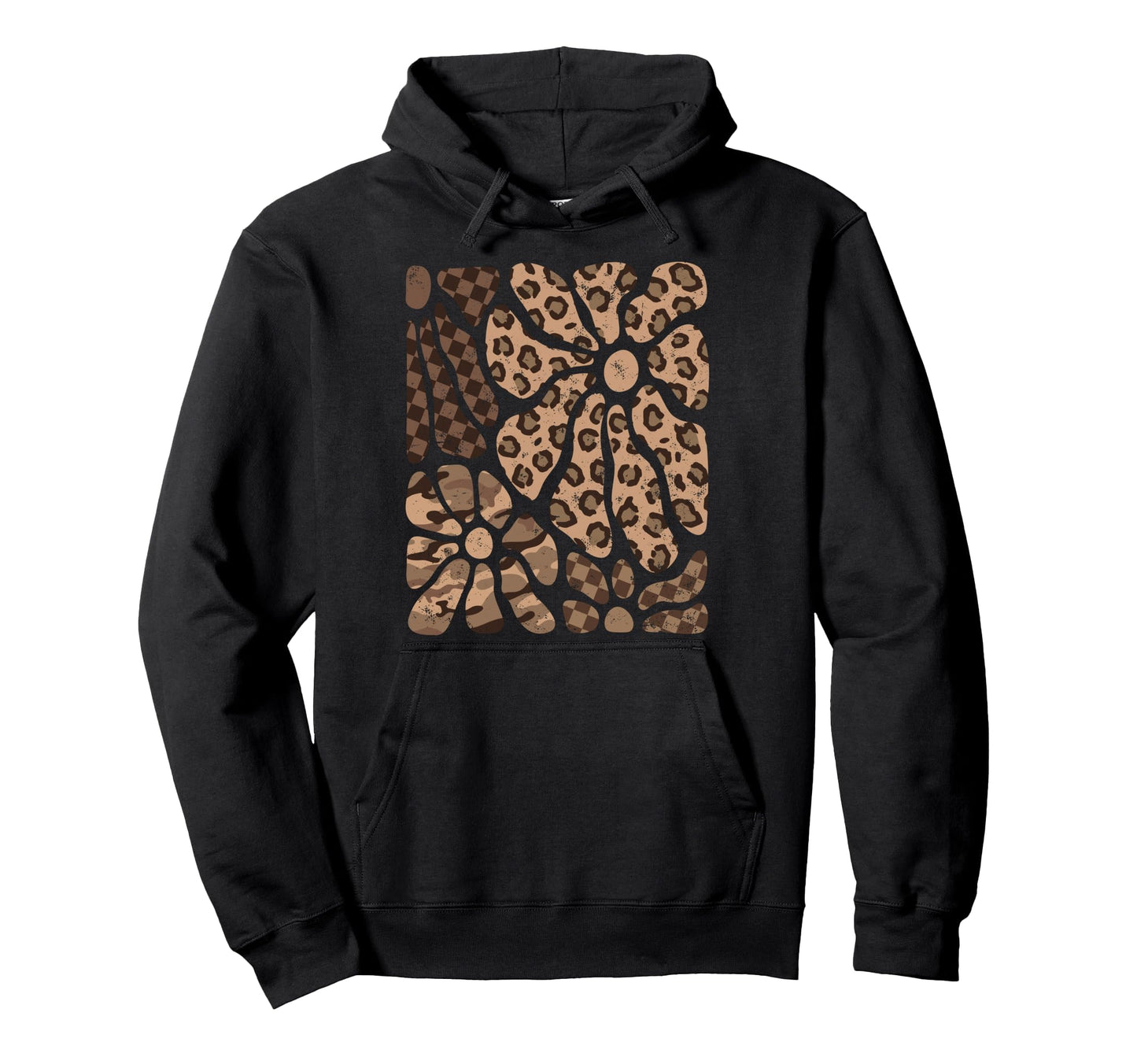 Floral Boho Wildflowers Western Camo Hoodie - Custom Art Print Unisex - T-Shirt, Sweatshirt, Hoodie