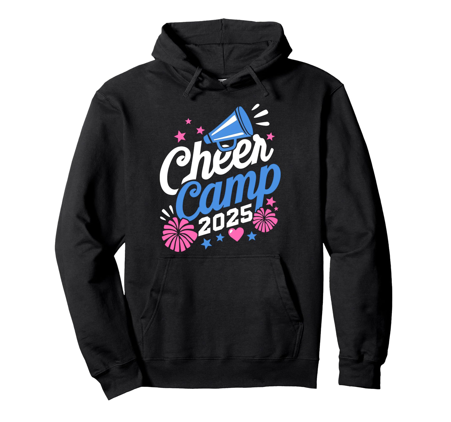 Funny Cheer Camp 2025 Cheerleading Hoodie - Streetwear Style Unisex - T-Shirt, Sweatshirt, Hoodie