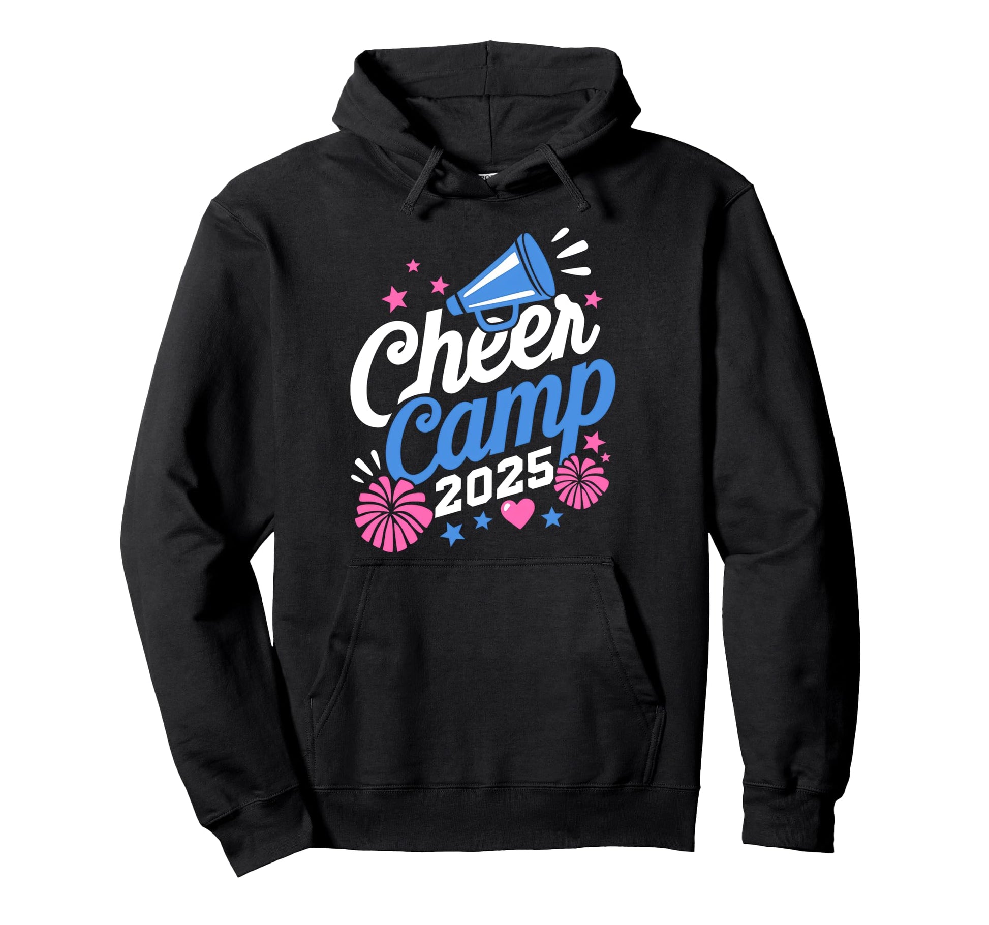 Funny Cheer Camp 2025 Cheerleading Hoodie - Streetwear Style Unisex - T-Shirt, Sweatshirt, Hoodie
