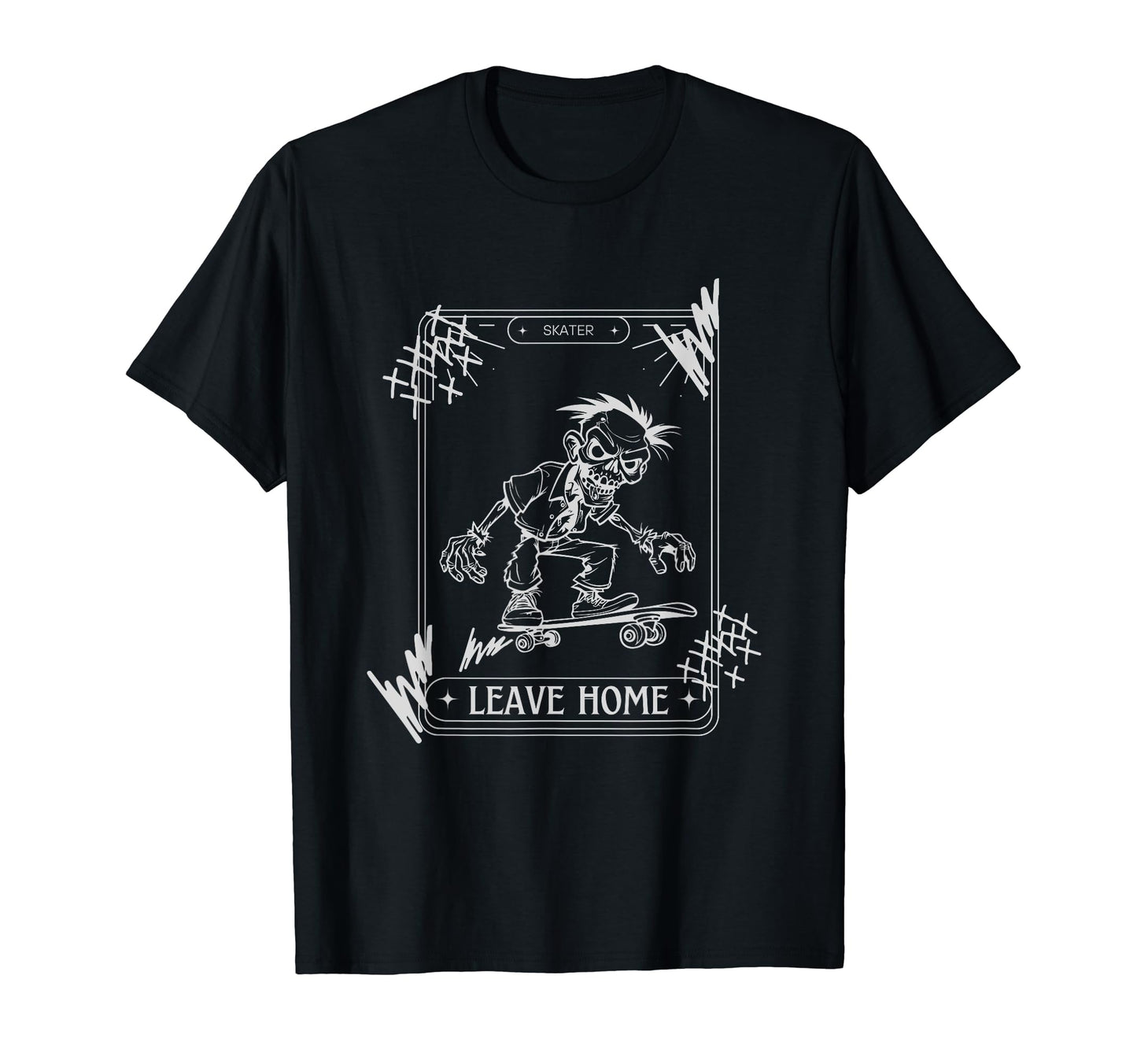90S Grunge Skateboard Punk Rocker T-Shirt - Graphic Print Men Women - T-Shirt, Sweatshirt, Hoodie