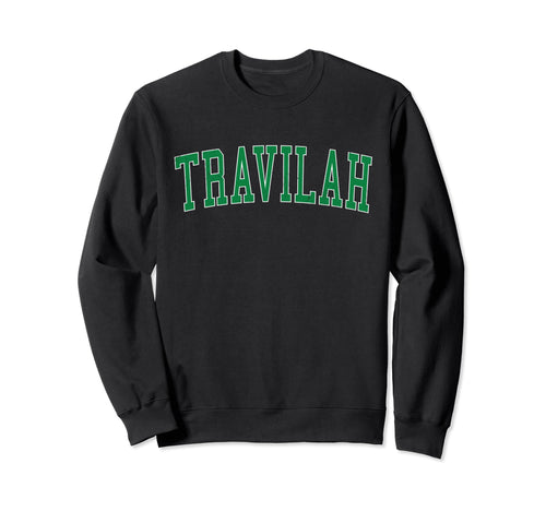 Travilah Md Distressed Green Sweatshirt - Minimalist Print for Adults - T-Shirt, Sweatshirt, Hoodie