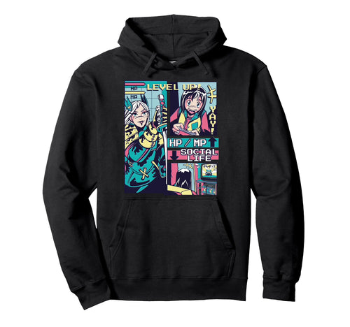 Vaporwave Anime Comic Aesthetic Hoodie - Streetwear Style Men Women - T-Shirt, Sweatshirt, Hoodie