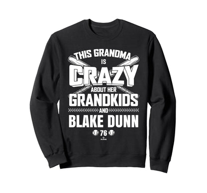 Grandma Crazy Blake Dunn Cincinnati Sweatshirt - Minimalist Print Unisex - T-Shirt, Sweatshirt, Hoodie
