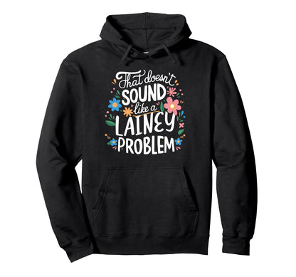 Lainey Personalized Lainey Name Hoodie - Minimalist Print Men Women - T-Shirt, Sweatshirt, Hoodie